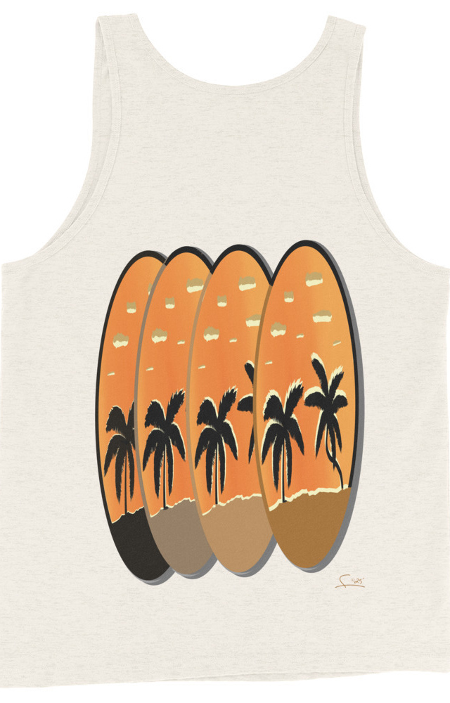 Tank Top Sunset Slice